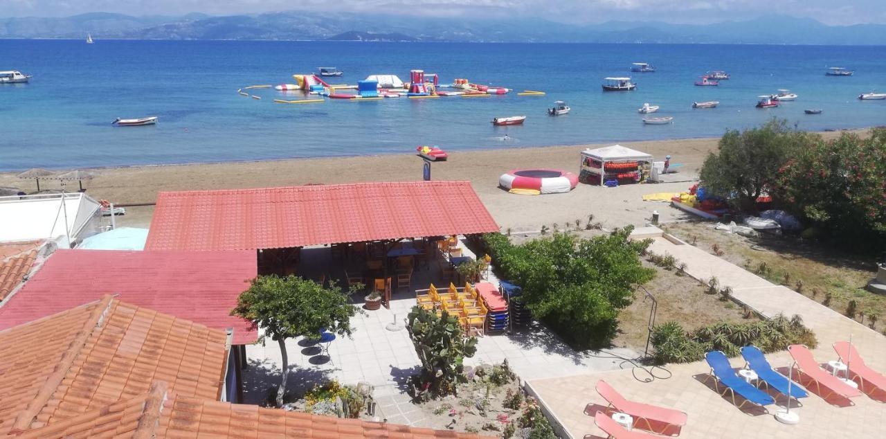 Likourgos Beach Kávos Exterior foto