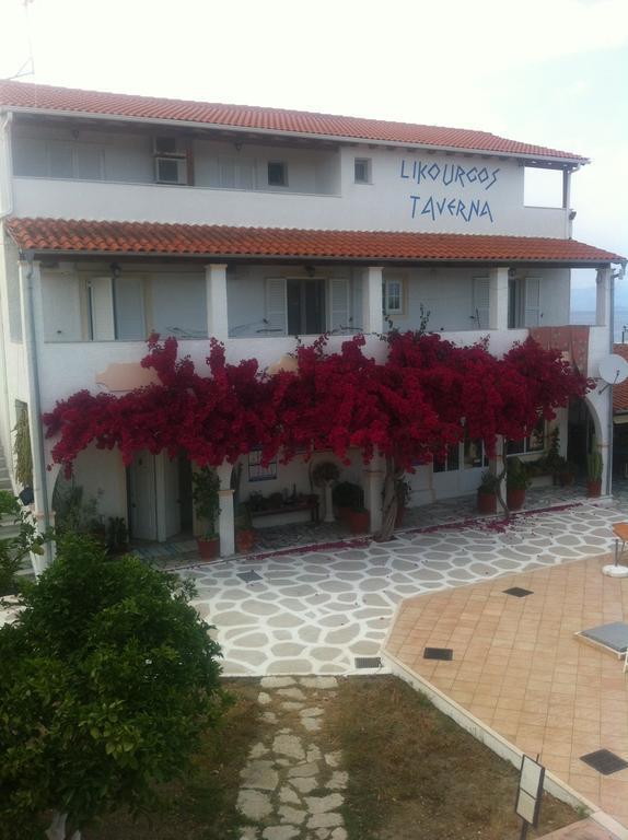 Likourgos Beach Kávos Exterior foto