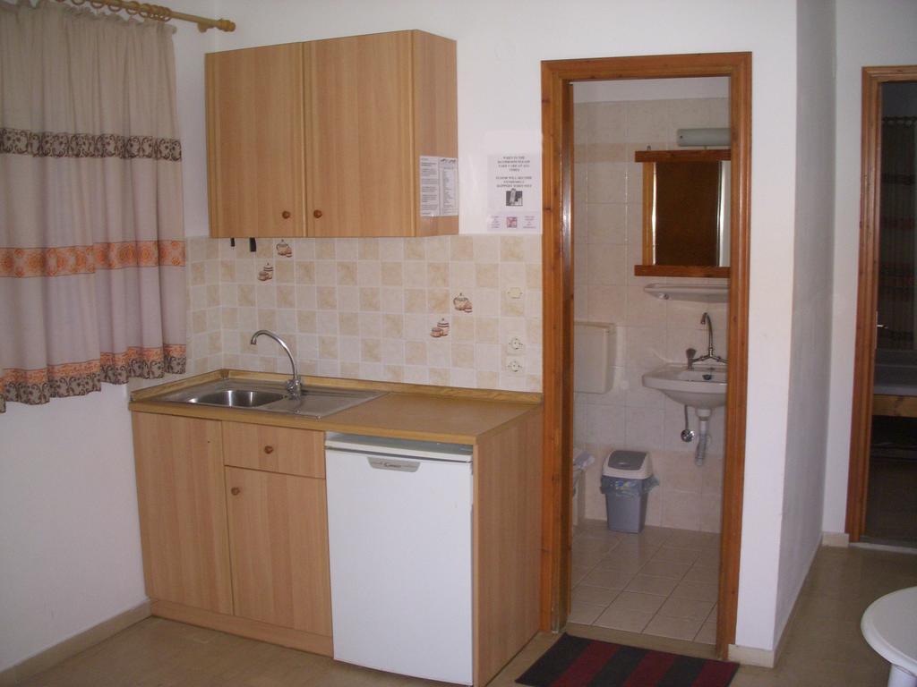 Likourgos Beach Kávos Zimmer foto