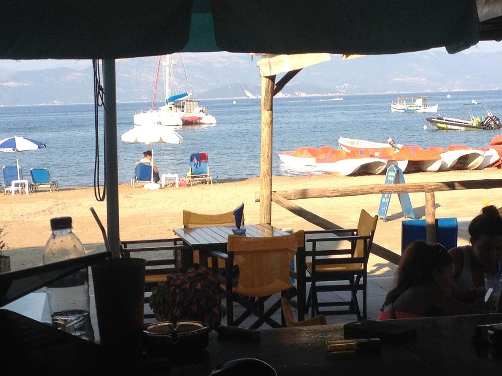 Likourgos Beach Kávos Exterior foto