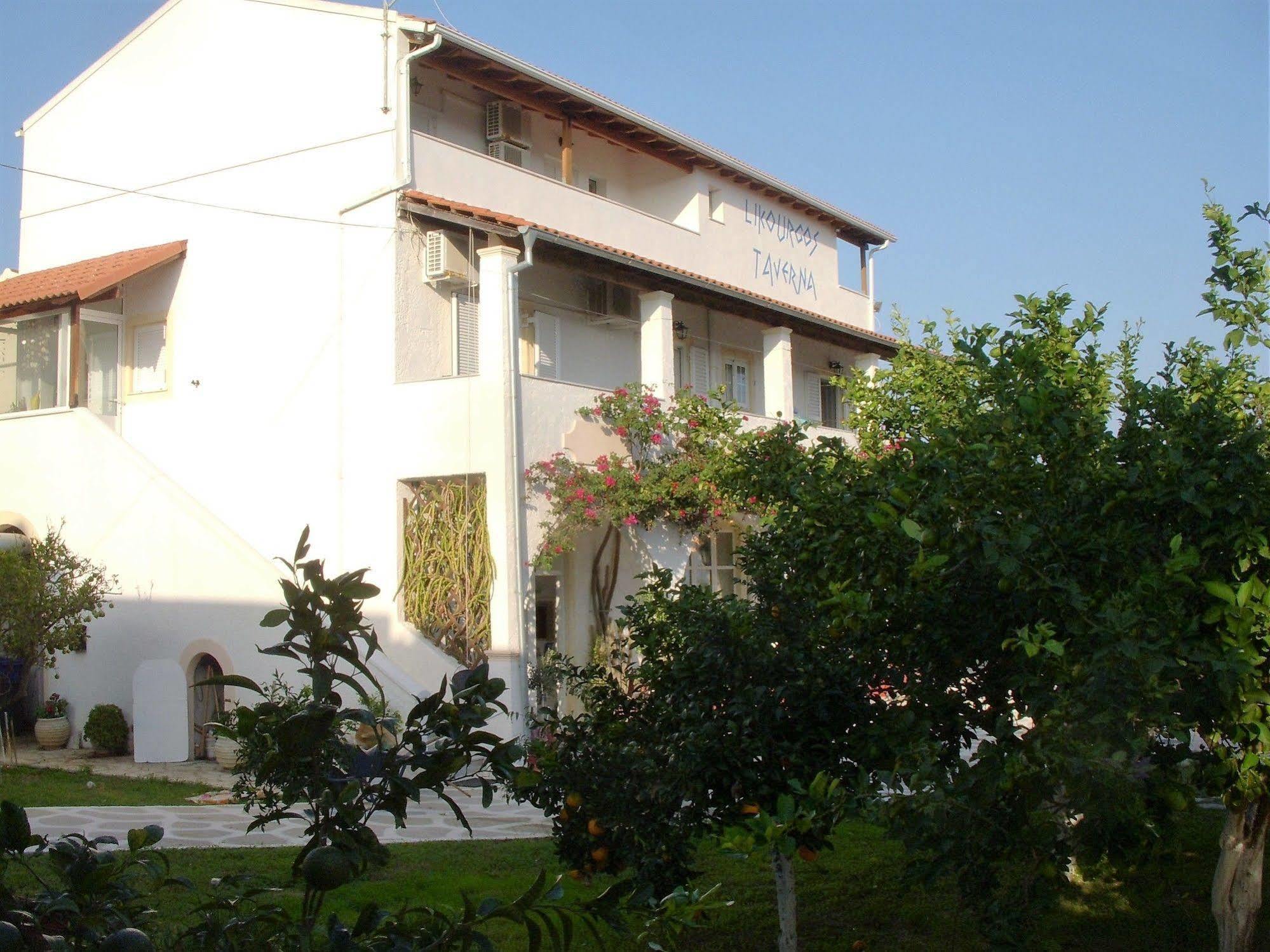 Likourgos Beach Kávos Exterior foto