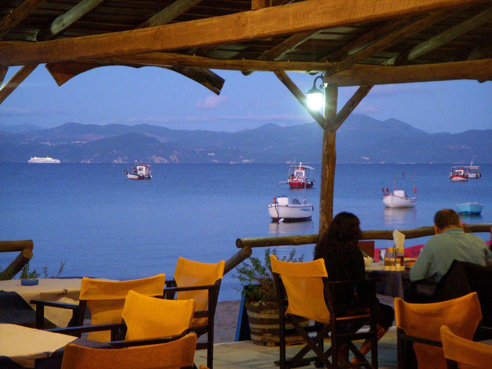 Likourgos Beach Kávos Exterior foto